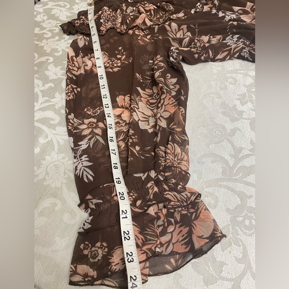 - NWT River Island Plus Disty Floral Dress size US 20 - Picture 8 of 10